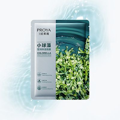 乐天使fun88小球藻莹润保湿面膜